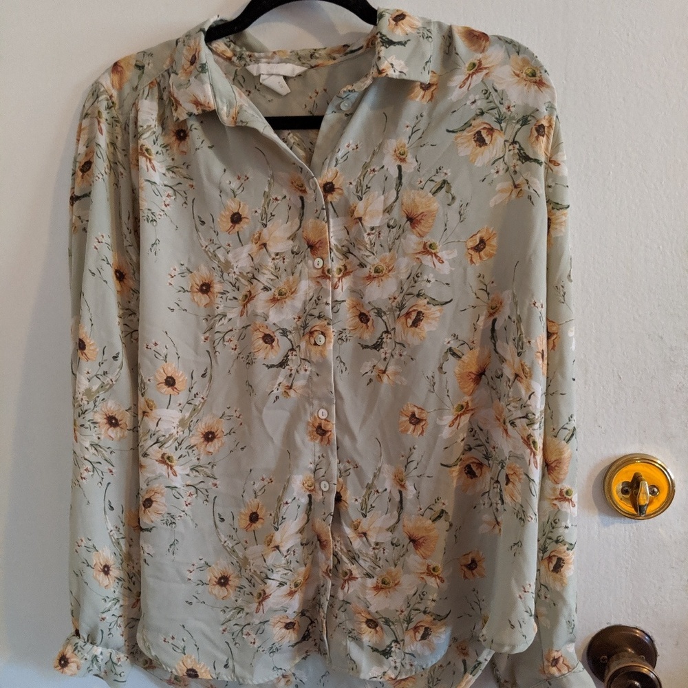 H&M Long sleeve blouse